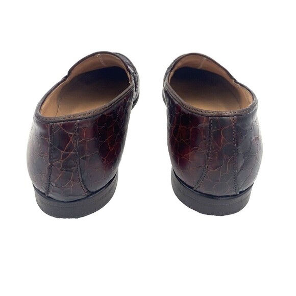 Cable & Co Vintage Men’s Size 8D Crocodile  Loafers‎ Made In Italy main image 7